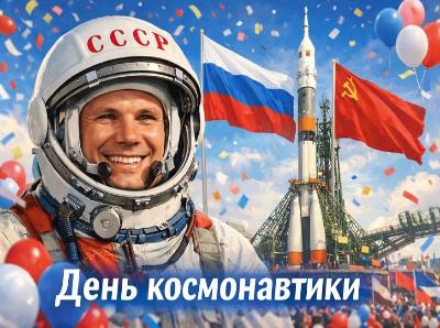 День космонавтики: Взгляд в небо и в будущее.